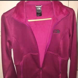 North face Pink Zip-Up